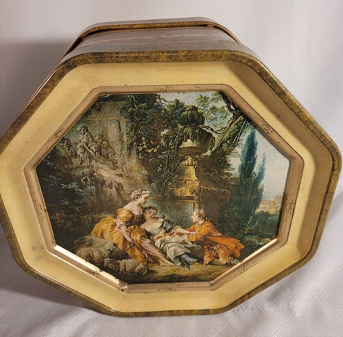 Vtg sunshine biscuit - vtg, tin