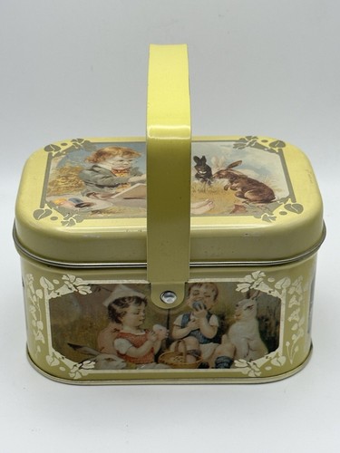 Vintage tin box - vintage, company