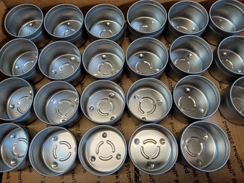 Seamless candle tins - 4,