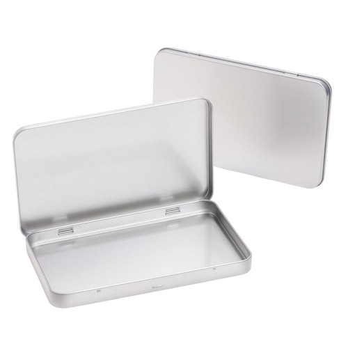 Pcs silver rectangular - 2,